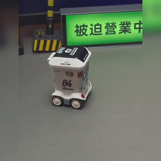 Remote Control Trash Can Robot Toy with LED Eyes