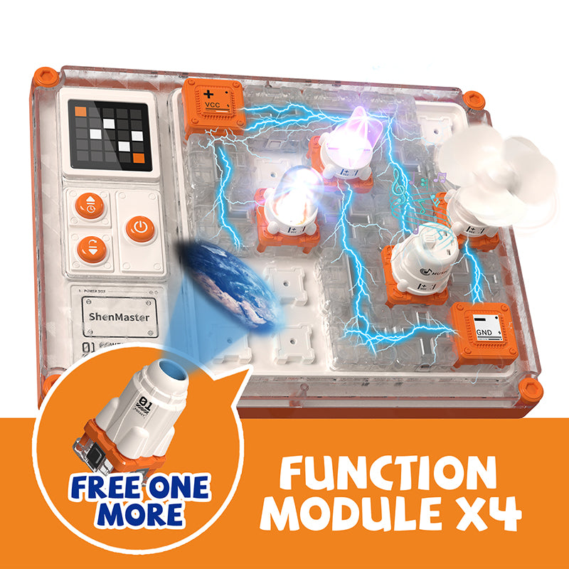 Kids STEM Electronics Kit | DIY Circuit Building Science Experiment Toy