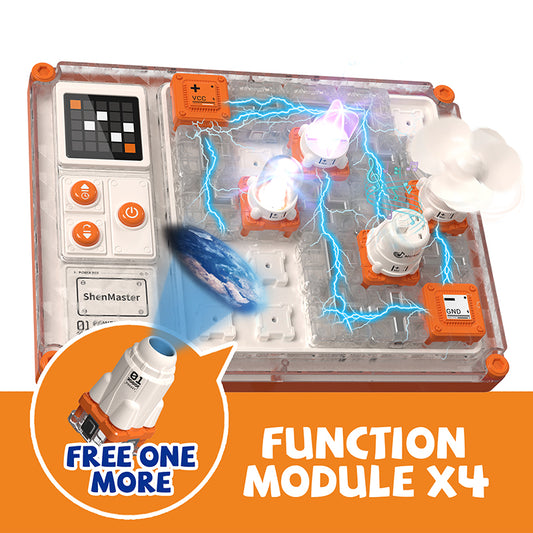 Kids STEM Electronics Kit | DIY Circuit Building Science Experiment Toy