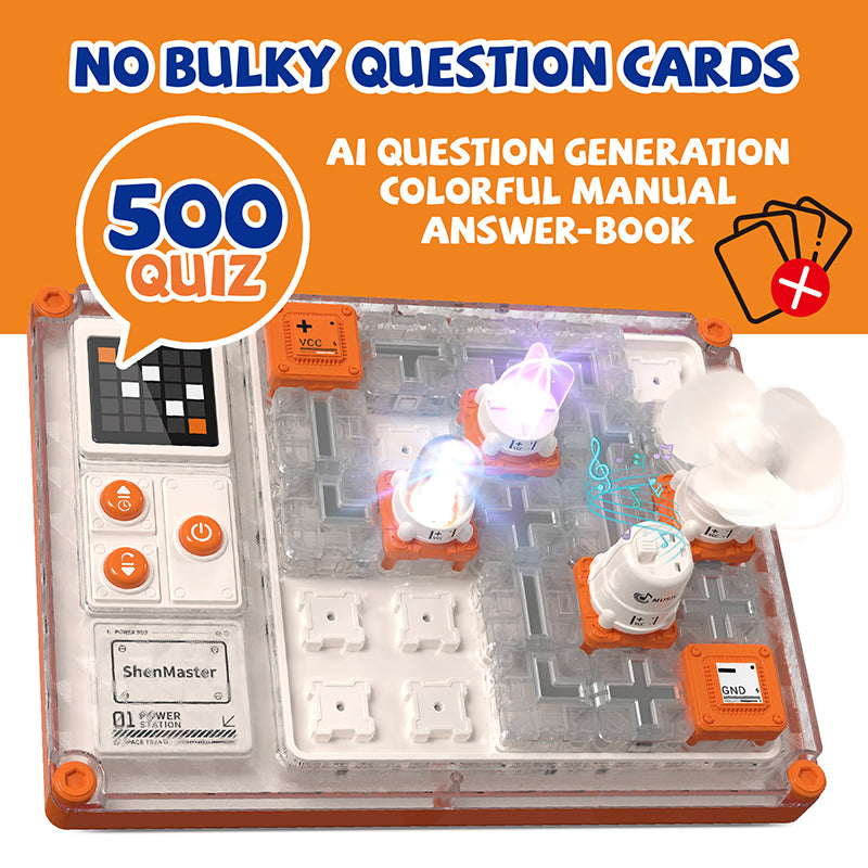 Kids STEM Electronics Kit | DIY Circuit Building Science Experiment Toy