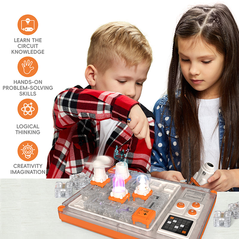 Kids STEM Electronics Kit | DIY Circuit Building Science Experiment Toy