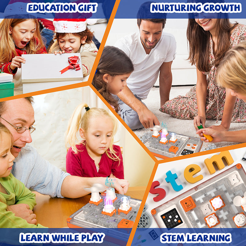 Kids STEM Electronics Kit | DIY Circuit Building Science Experiment Toy