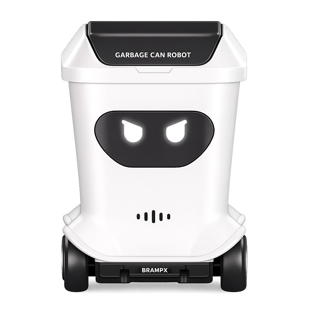 Remote Control Trash Can Robot Toy with LED Eyes