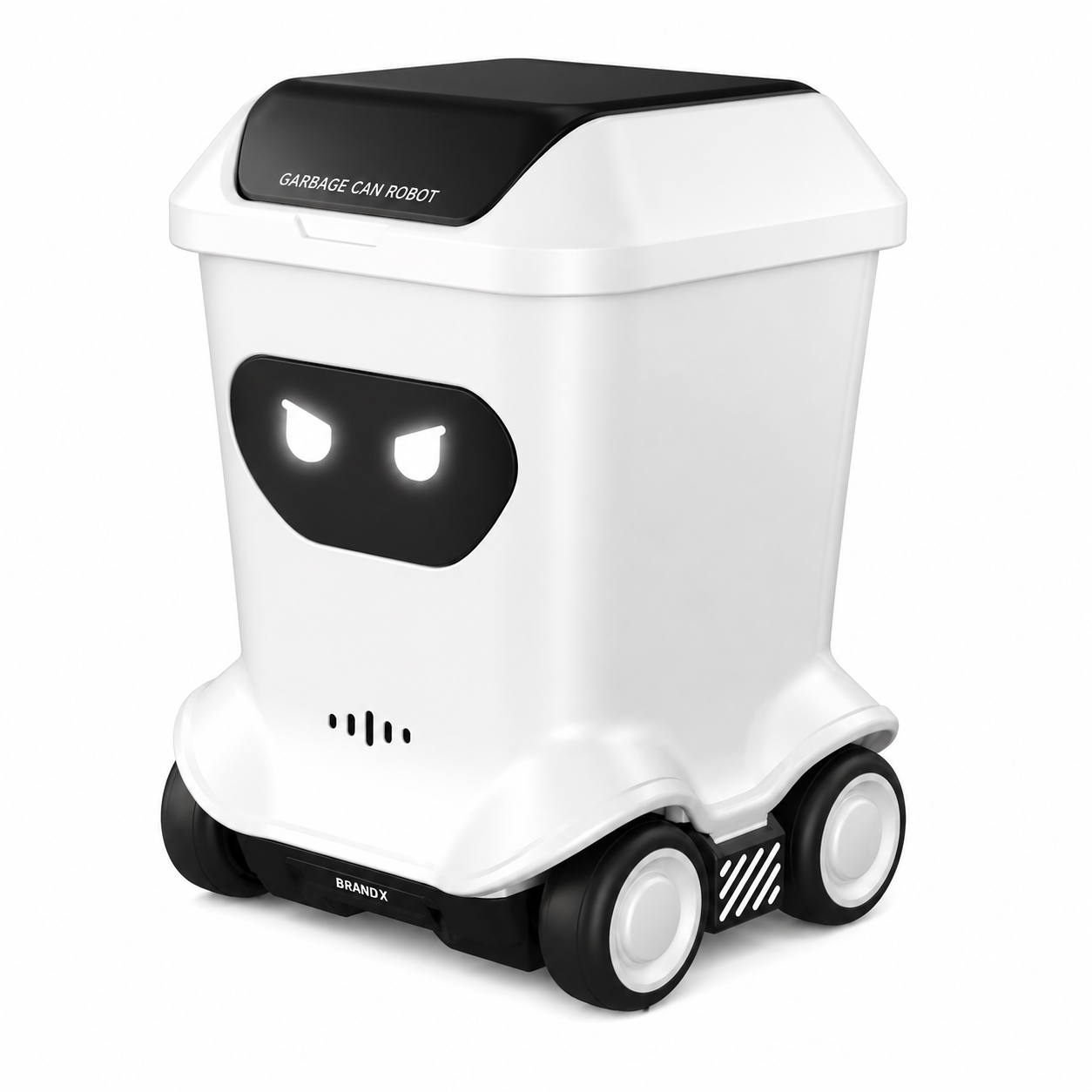 Remote Control Trash Can Robot Toy with LED Eyes